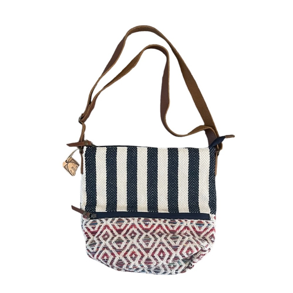 Fat Face Crossbody/Shoulder Bag Leather Strap